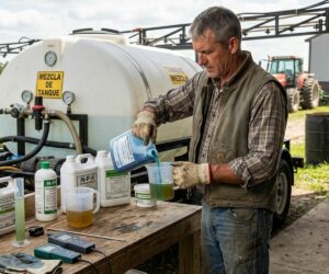 Compatibilidad de fertilizantes en mezcla: cómo comprobarla